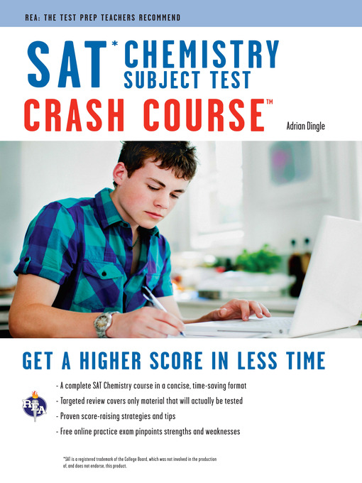 Title details for SAT Subject Test: Chemistry Crash Course by Adrian Dingle - Wait list